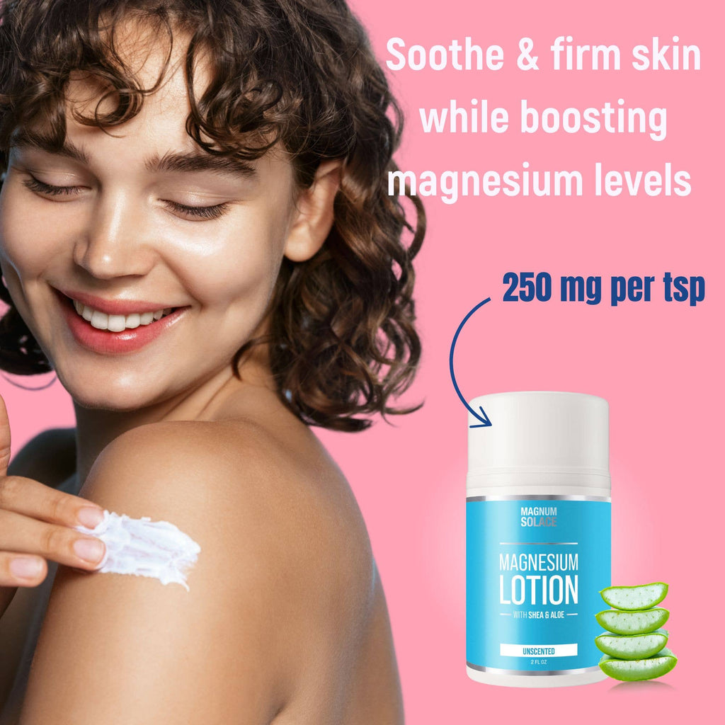 2oz Magnesium Lotion - Restless Legs & Muscle Pain Relief