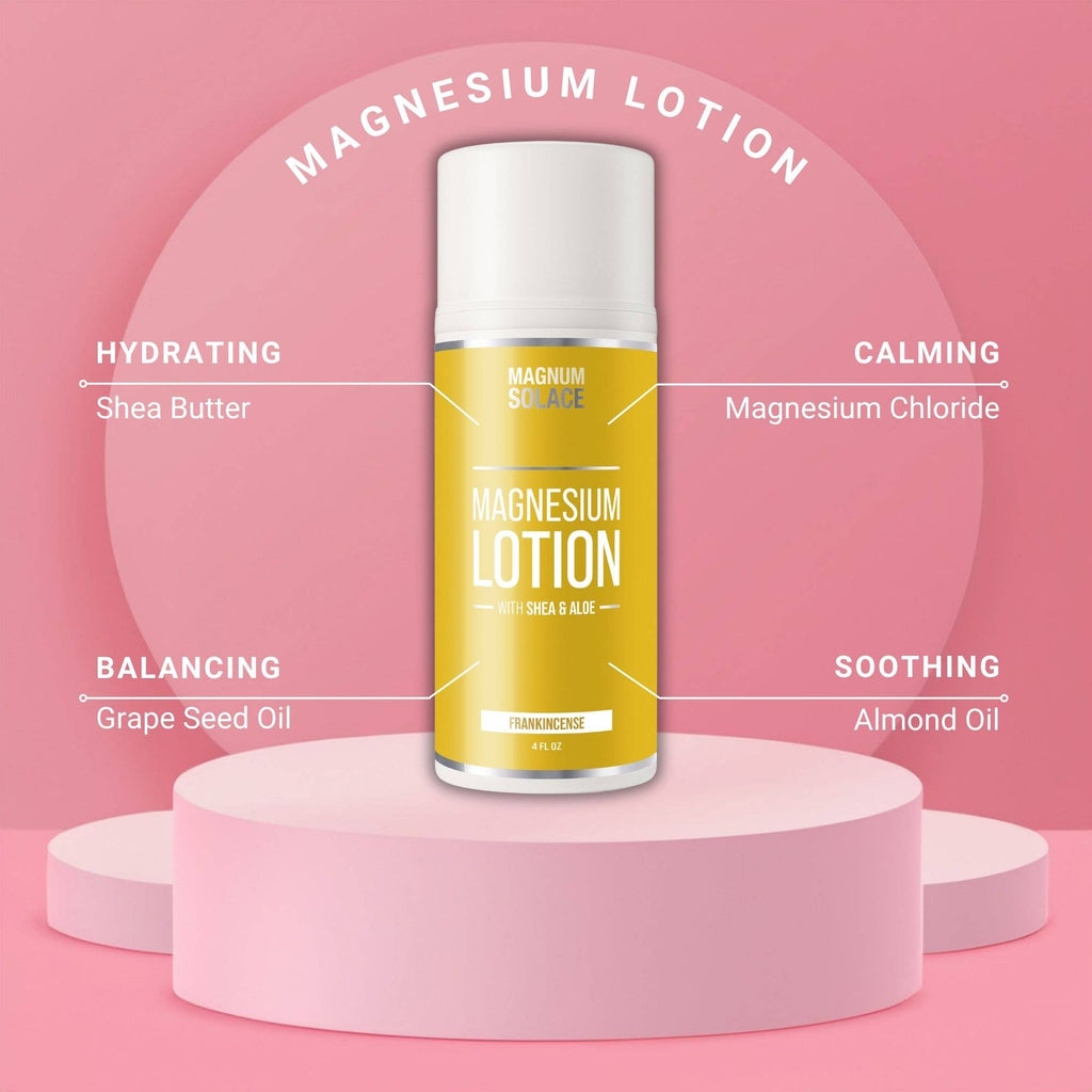 Magnesium Lotion - With Frankincense essential oil