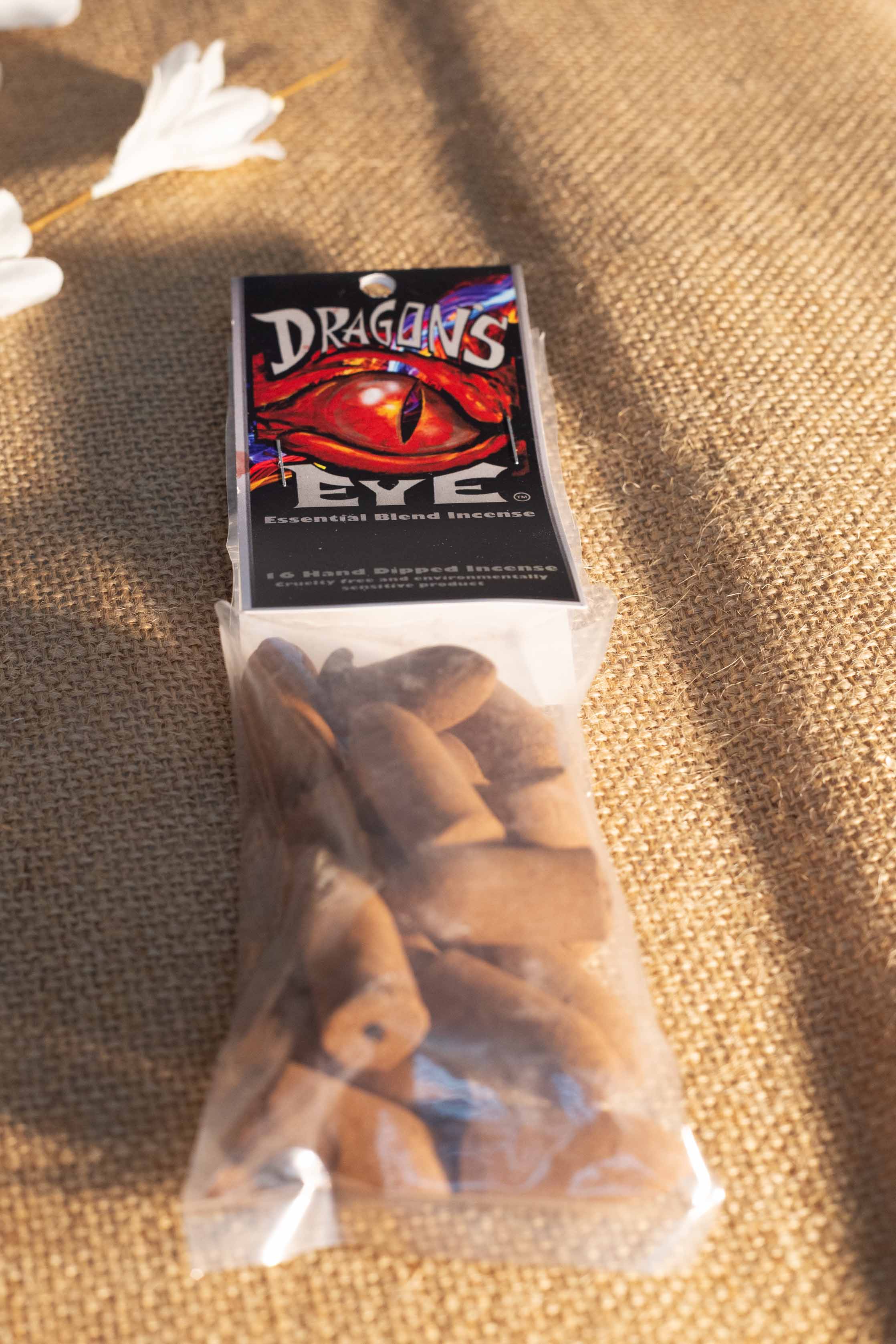 Buddhist Blend - Dragon's Eye Backflow Incense Cones