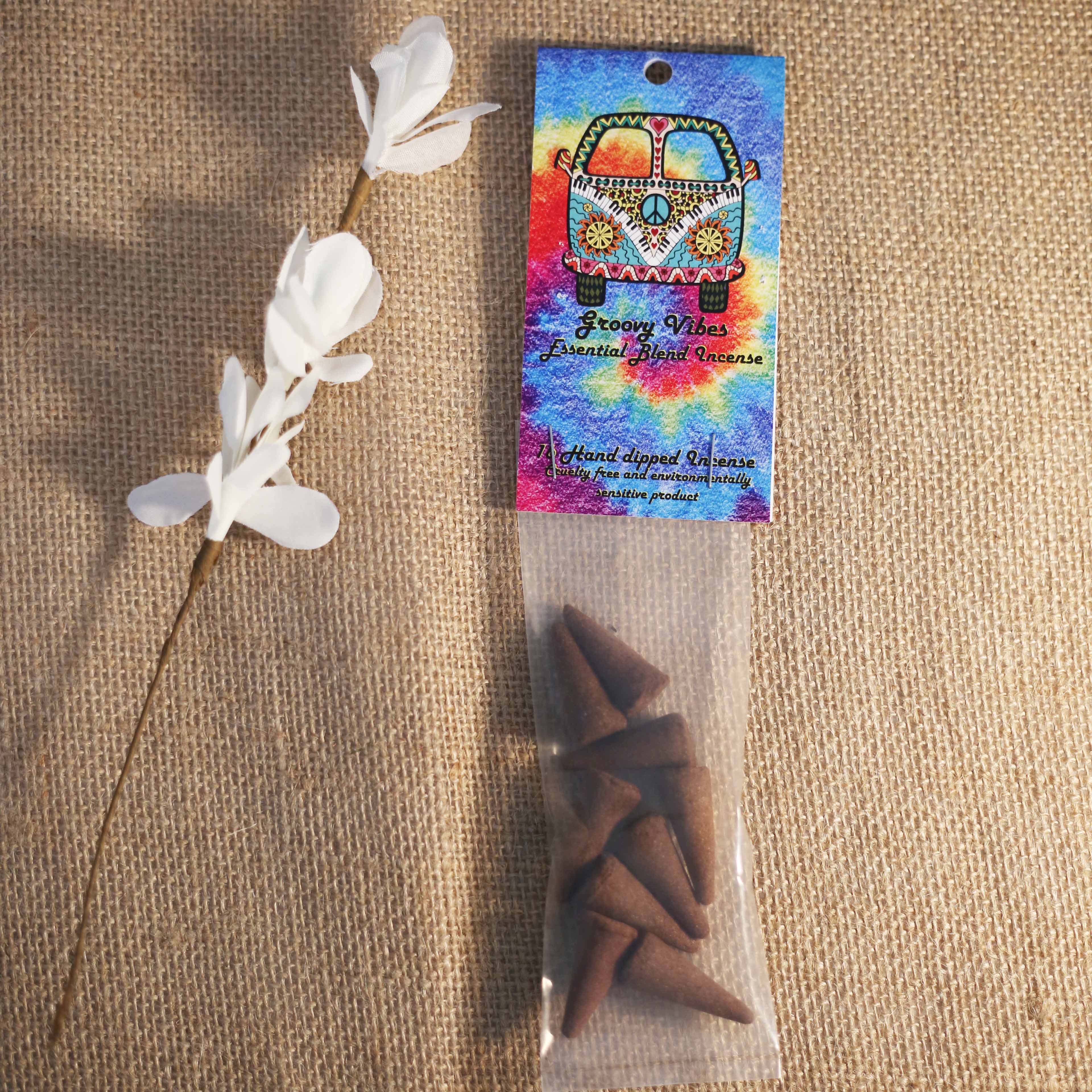 Fresh Rain - Groovy Vibes Incense Cones