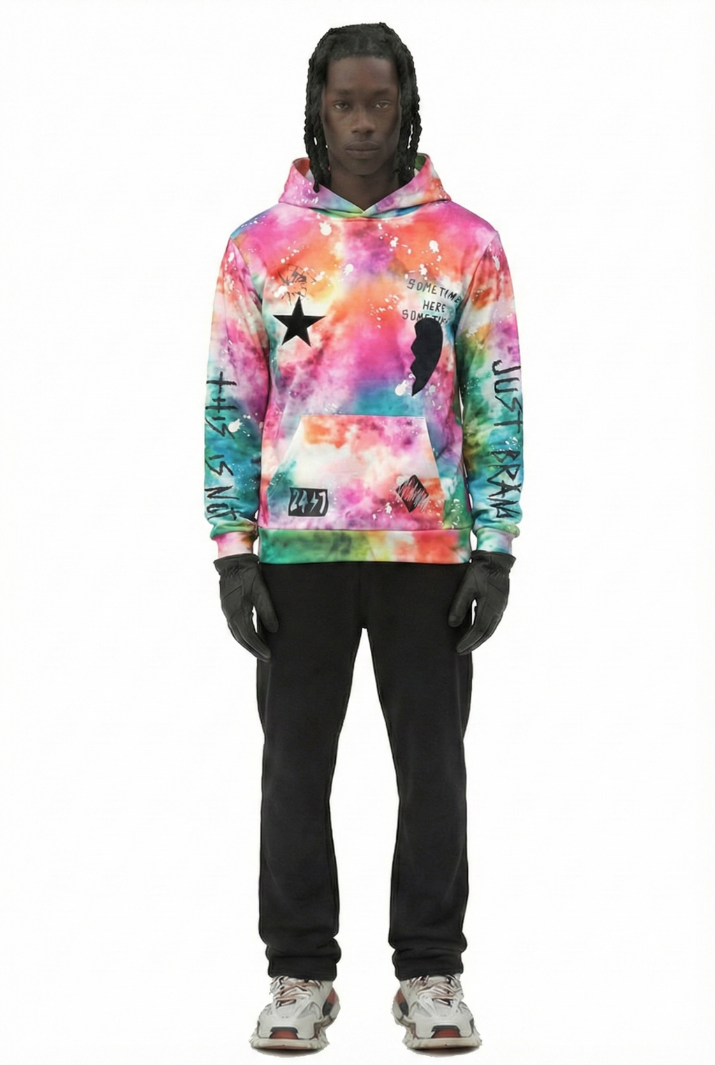 Men’s Squad Tie die Pullover Hoodie