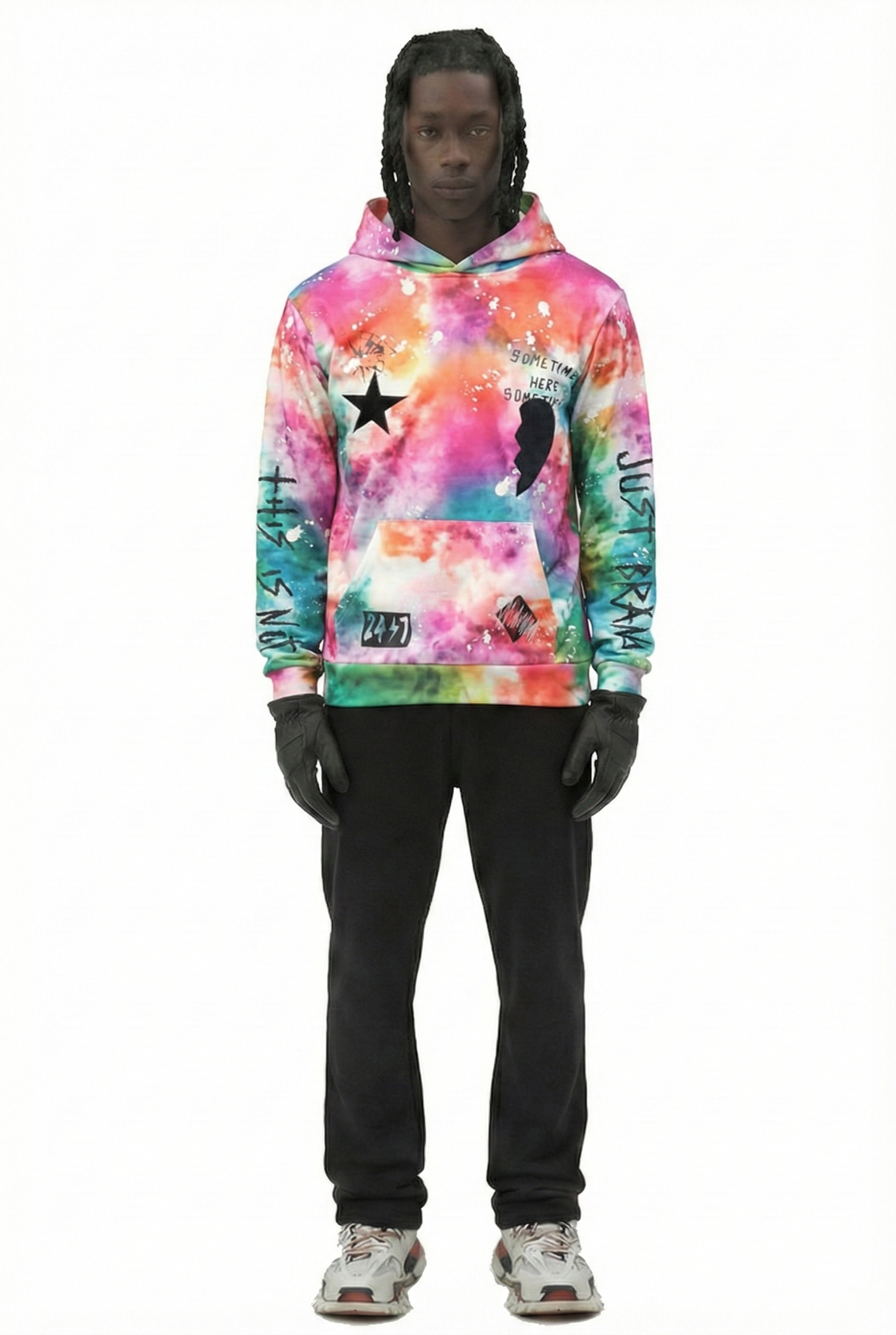 Men’s Squad Tie die Pullover Hoodie