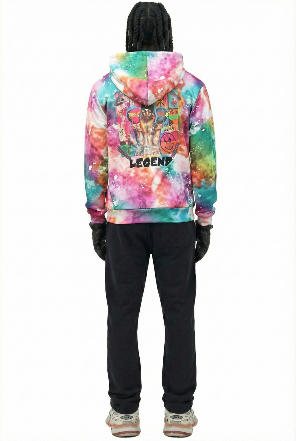 Men’s Squad Tie die Pullover Hoodie