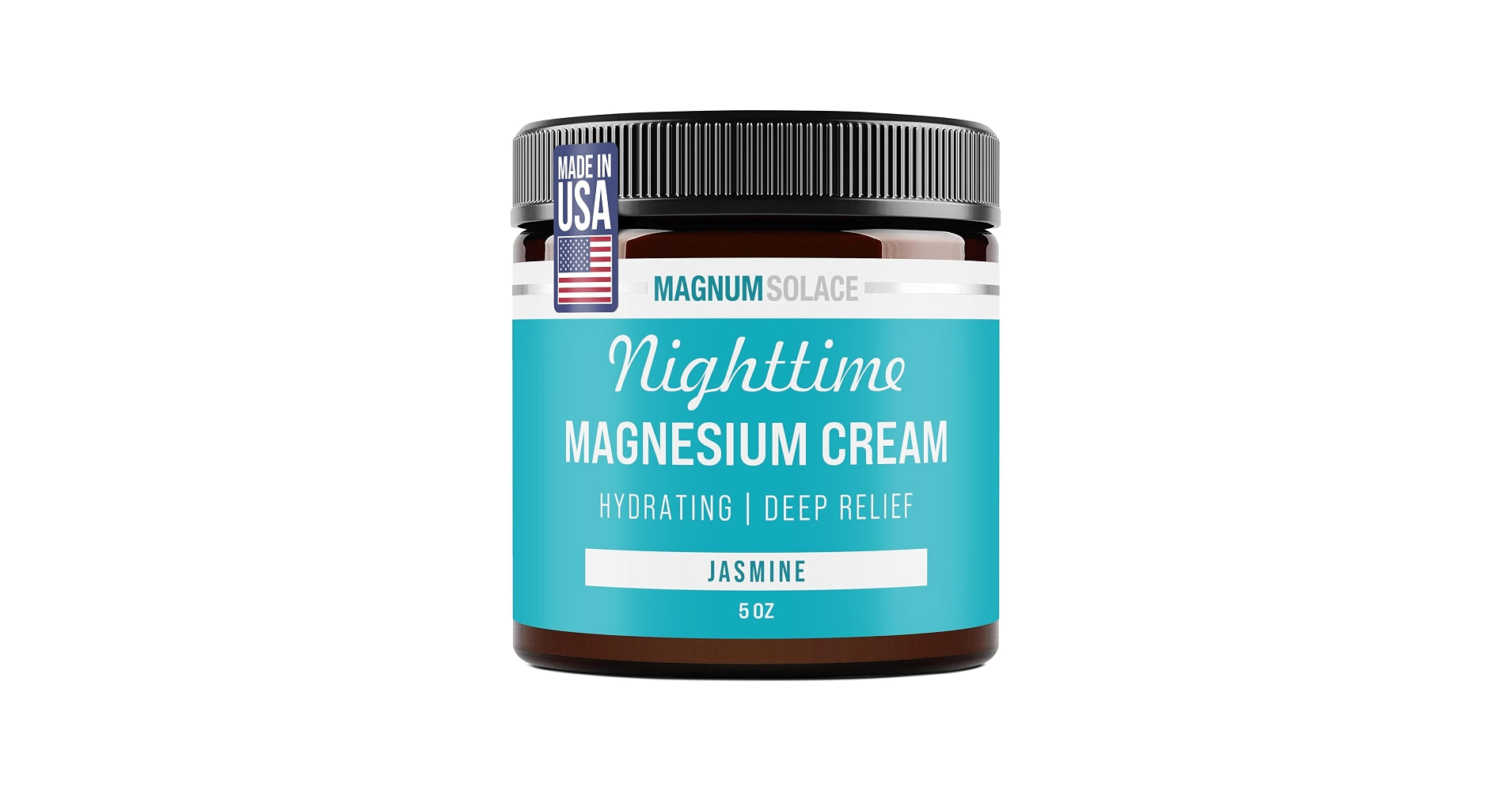 Nighttime Magnesium Cream with Jasmine | Deep Relief for Muscles & Joints (5 oz)