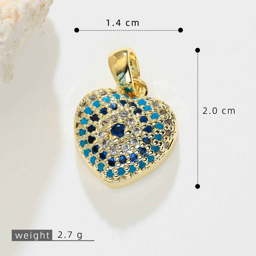 Fashion Retro Weird Devil Eye Single Pendants