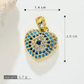 Fashion Retro Weird Devil Eye Single Pendants