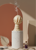 Crystal Ball Candle | Mystical Sculptural Soy Wax