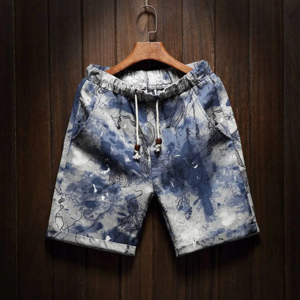 Men's Breathable Boho Shorts