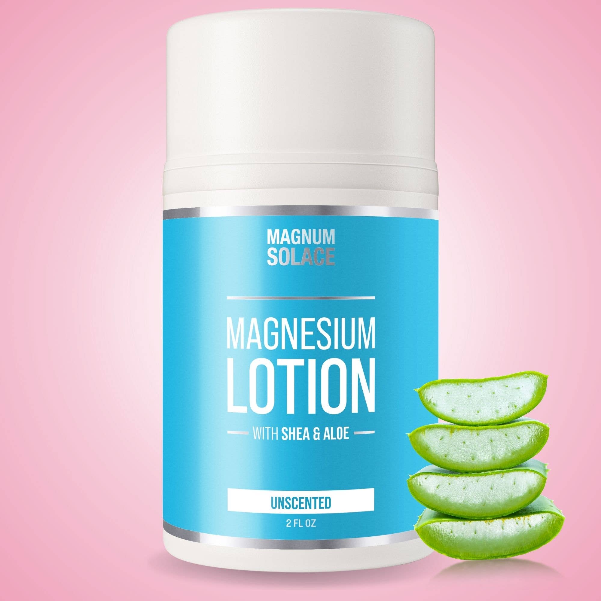 2oz Magnesium Lotion - Restless Legs & Muscle Pain Relief