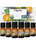 Essential Oils Set - Organic Aromatherapy Set