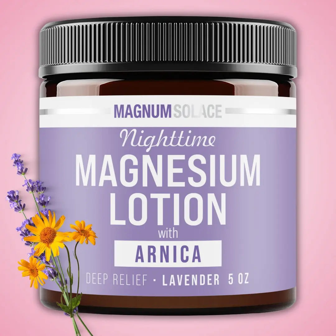 Nighttime Magnesium Lotion with Arnica | Lavender Muscle Relief (5 oz)